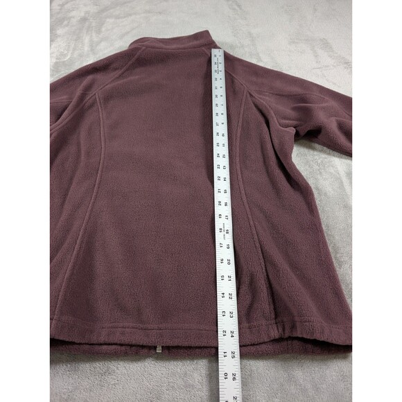 Columbia Benton Springs Fleece Jacket Women’s PXL Purple Full Zip Outdoors - Picture 9 of 9